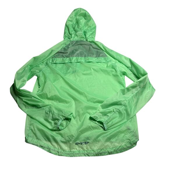 RACEFACE Race Face Nano Jacket Men's Size Medium Lightweight Hooded Green MTB - Picture 5 of 5
